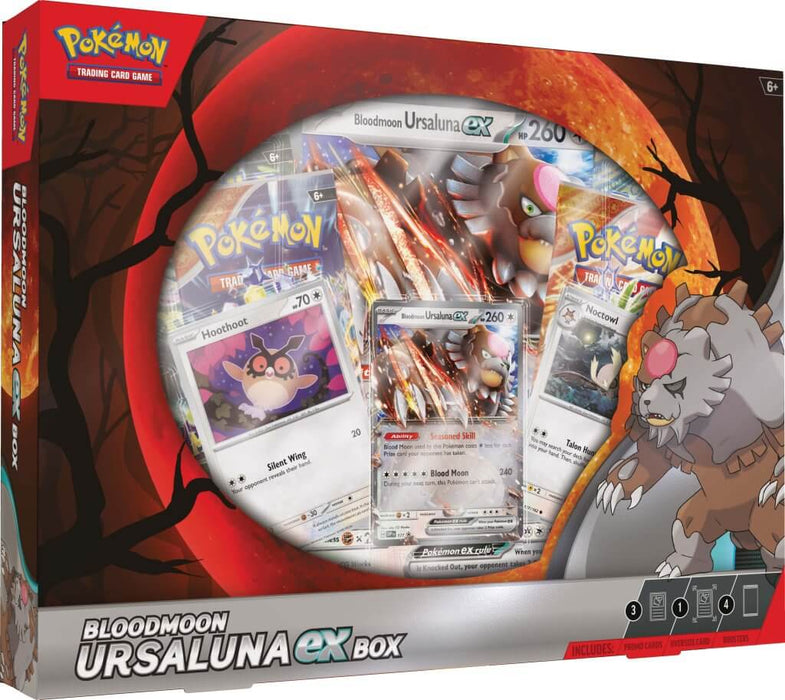 Pokemon: Bloodmoon Ursaluna EX Box