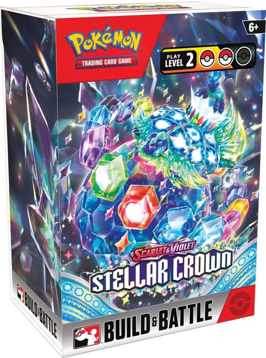 Pokemon: Scarlet & Violet 7 Stellar Crown (Build & Battle Box)