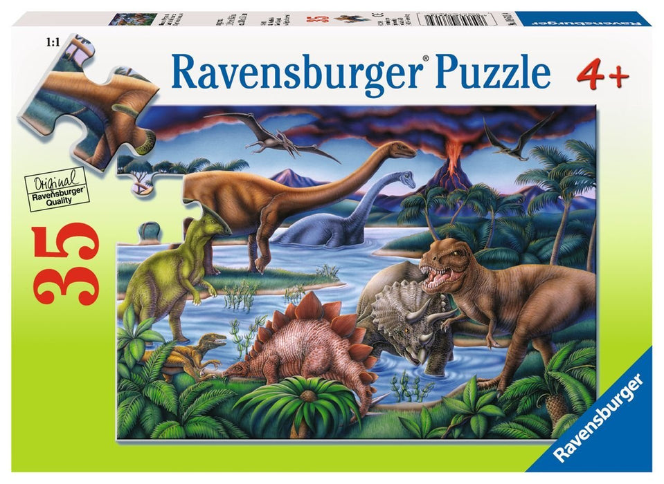 Ravensburger: Dinosaur Playground Puzzle 35pc