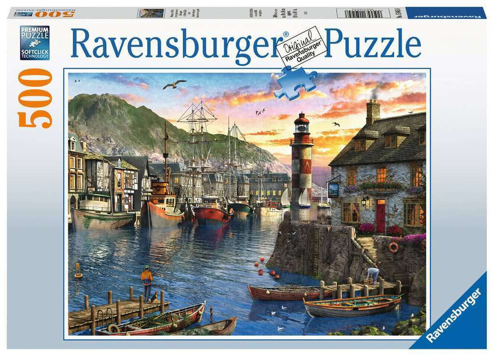 Ravensburger: Sunrise at the Port 500pc