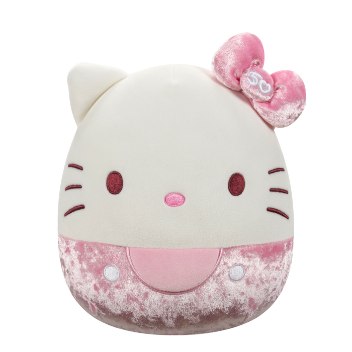 Squishmallows: 8" Hello Kitty 50th Anniversary Velvet - Pink