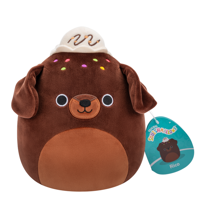 Squishmallows: Sweets Hybrid 7.5" Rico - Brownie Chocolate Lab