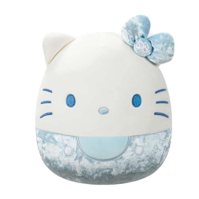 Squishmallows: 8" Hello Kitty 50th Anniversary Velvet - Blue