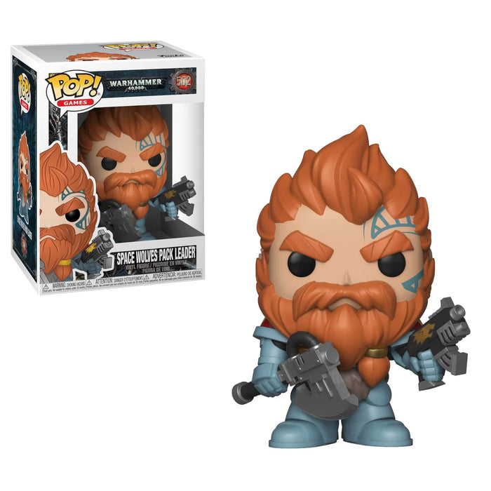 Funko: Warhammer 40,000 - Space Wolves Pack Leader 502 Pop!