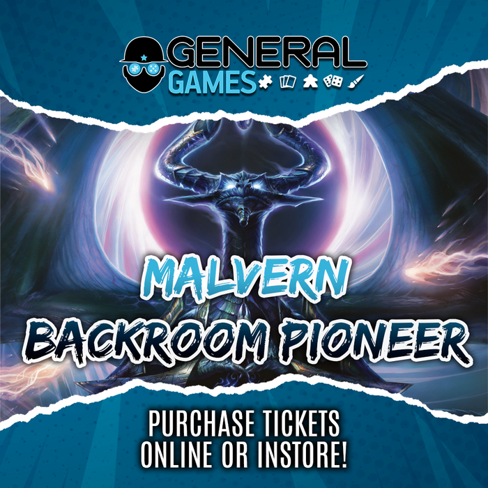 General Games Malvern Backroom Pioneer!