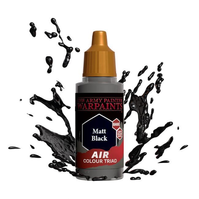 Army Painter: Warpaints Air 18ml Matt Black