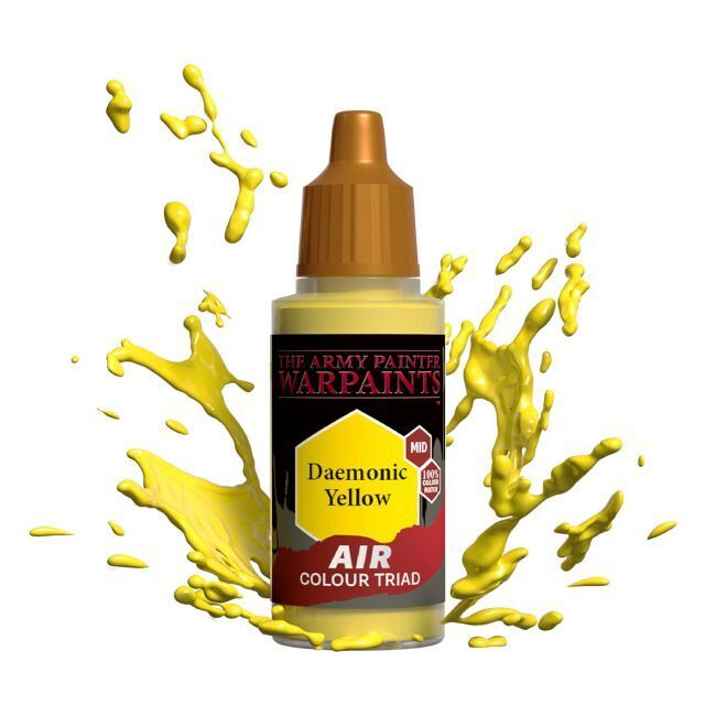 Army Painter: Warpaints Air 18ml Daemonic Yellow