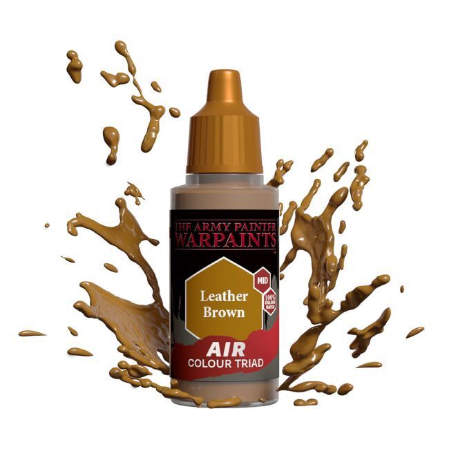 Army Painter: Warpaints Air 18ml Leather Brown