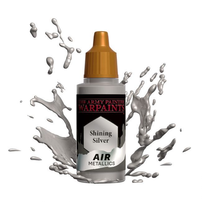 Army Painter: Warpaints Air 18ml Shining Silver