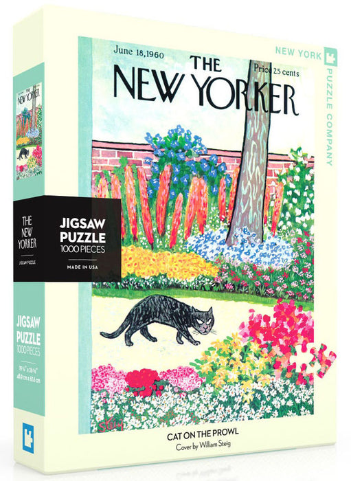 New York Puzzle Company: Cat on the Prowl 1000pc