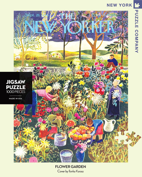 New York Puzzle Company: Flower Garden 1000pc