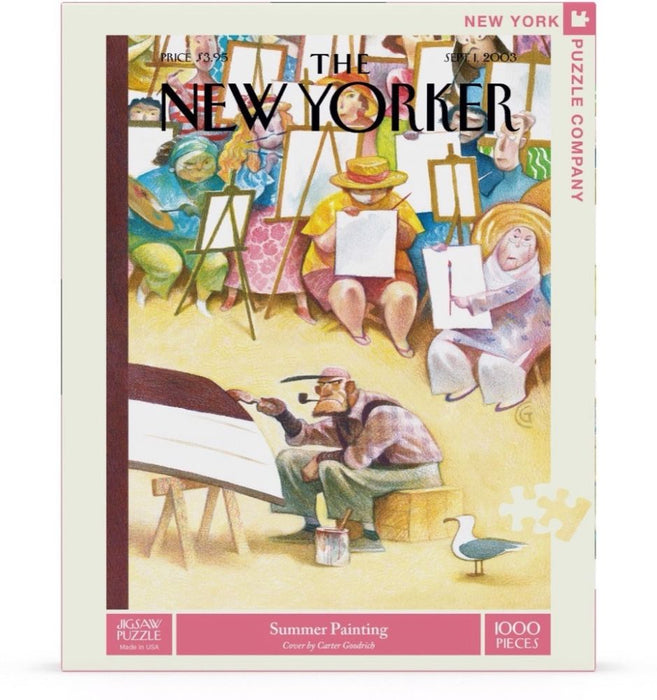 New York Puzzle Company: Summer Painting 1000pc