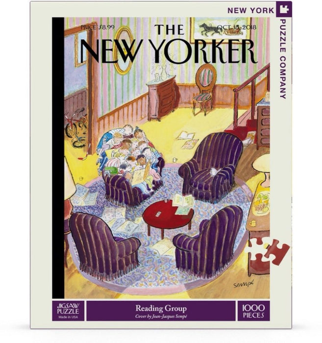 New York Puzzle Company: Reading Group 1000pc