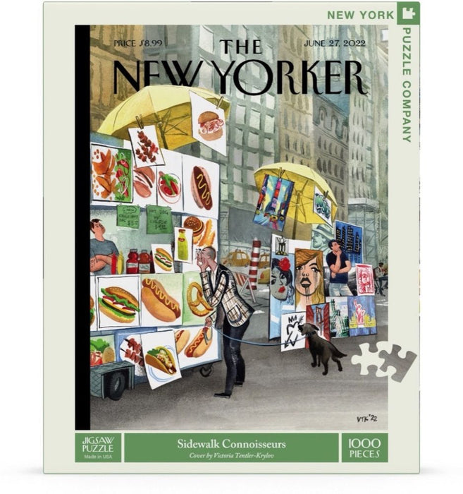 New York Puzzle Company: Sidewalk Connisseurs 1000pc