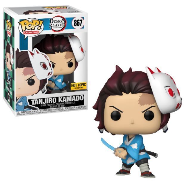 Funko: Demon Slayer - Tanjiro with Mask 867 Pop!