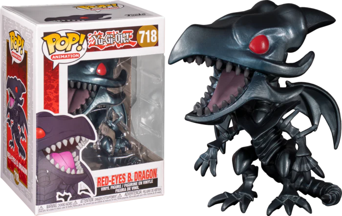 Funko: Yu-Gi-Oh! - Red-Eyes Black Dragon 718 Pop!