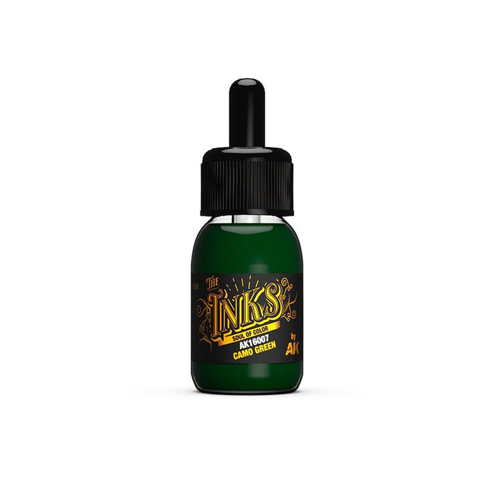 AK Interactive - The Inks - Camo Green