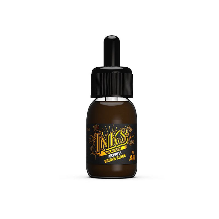 AK Interactive - The Inks - Brown Black