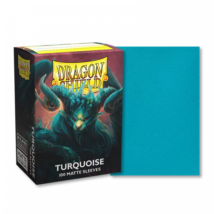 Dragon Shield: Matte Sleeves (100) Turqoiuse