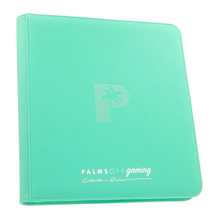 Collector's Series 12 Pocket Zip Binder - Turquoise