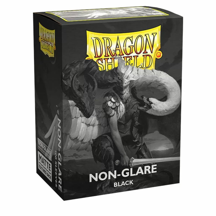 Dragon Shield: Non-Glare Sleeves (100) Black