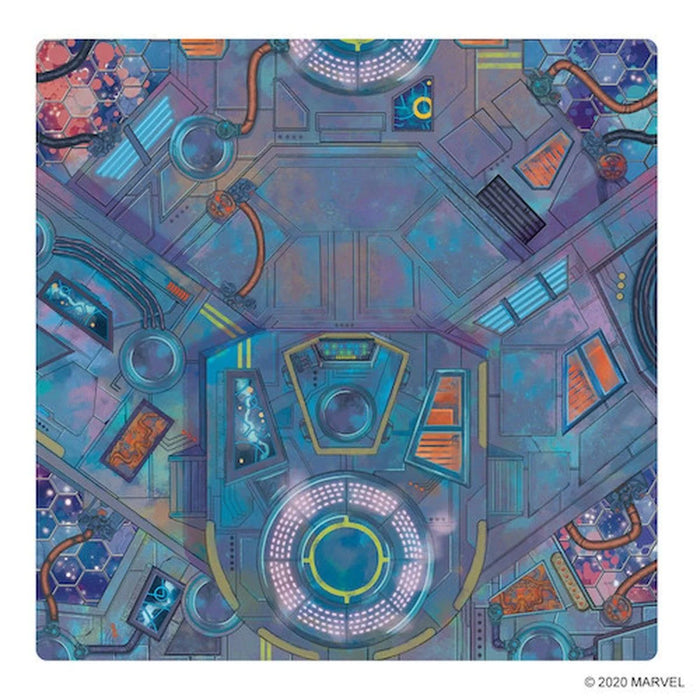 Marvel Crisis Protocol: Spaceport Showdown Game Mat