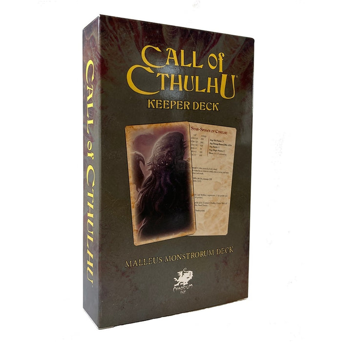 Call of Cthulhu - The Malleus Monstrorum Keeper Deck