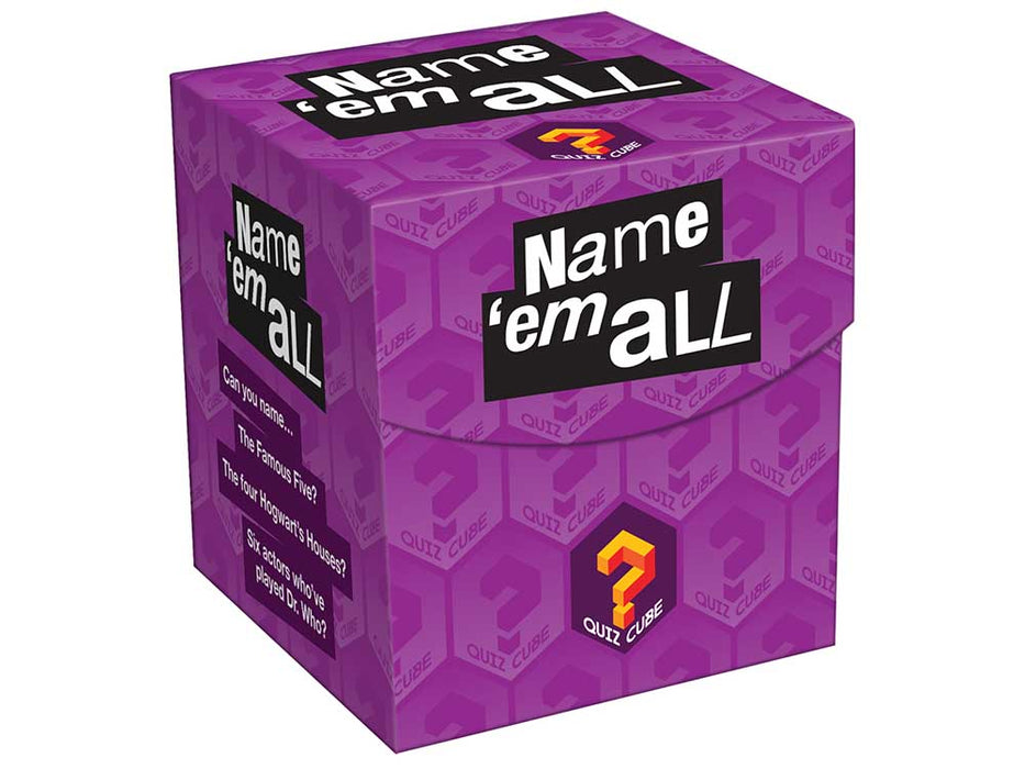 Name 'em All Quiz Cube