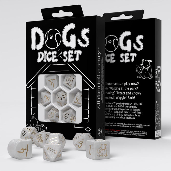 Q Workshop: Dog Dice Set - Charlie Dice Set 7