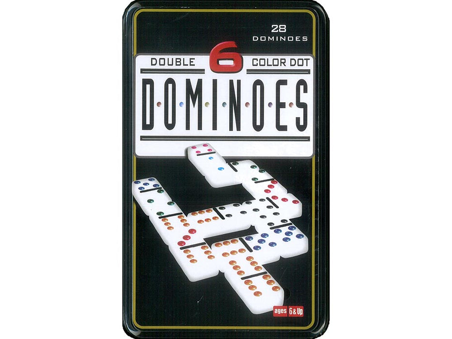 Dominoes Double-6 Tin