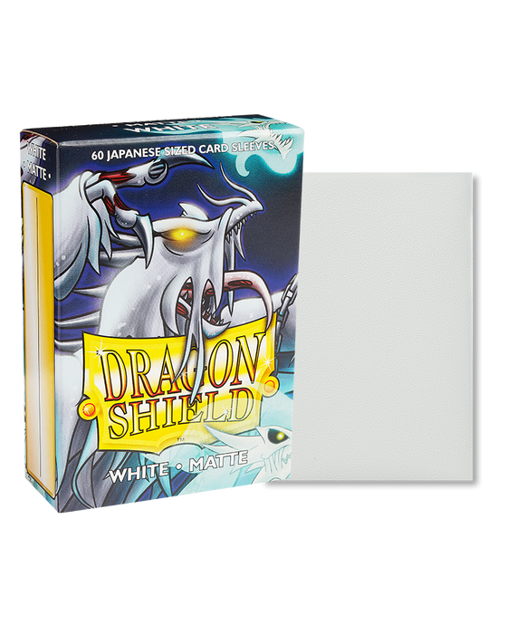 Dragon Shield: Matte Sleeves (60) White