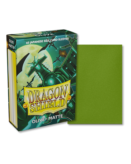 Dragon Shield: Matte Sleeves (60) Olive