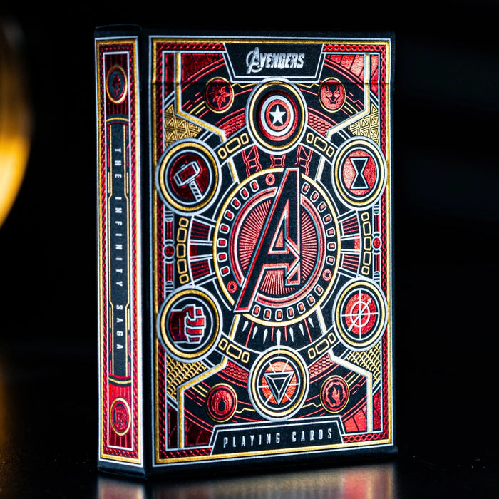 Theory 11 - Avengers Red Playing Cards