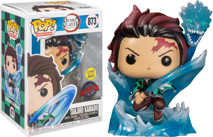 Funko: Demon Slayer - Tanjiro with Dragon 873 Pop!