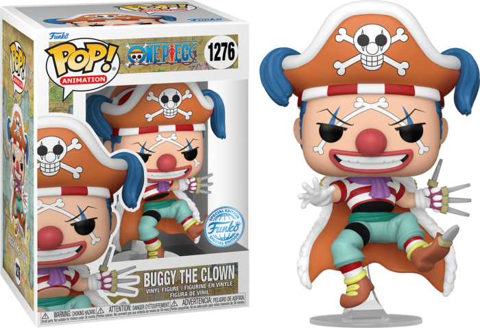 Funko: One Piece - Buggy the Clown 1276 Pop!