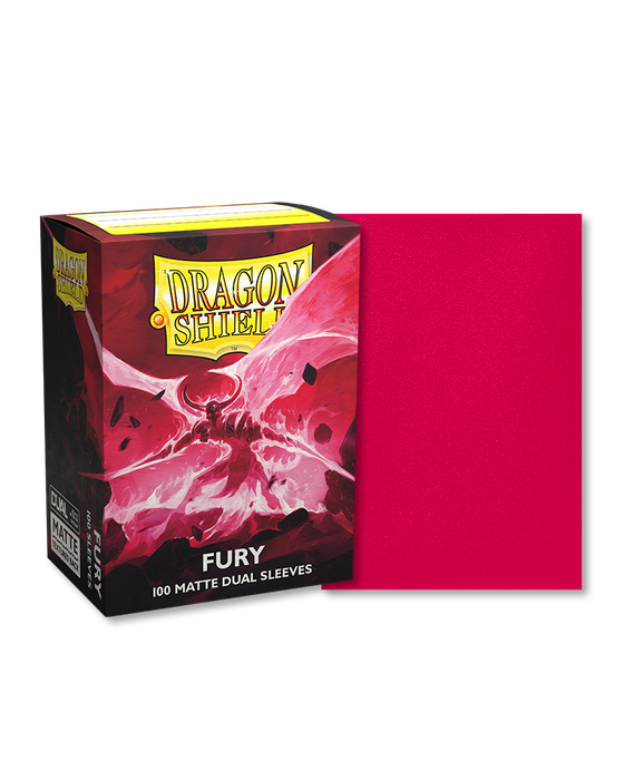 Dragon Shield: Dual Matte Sleeves (100) Fury