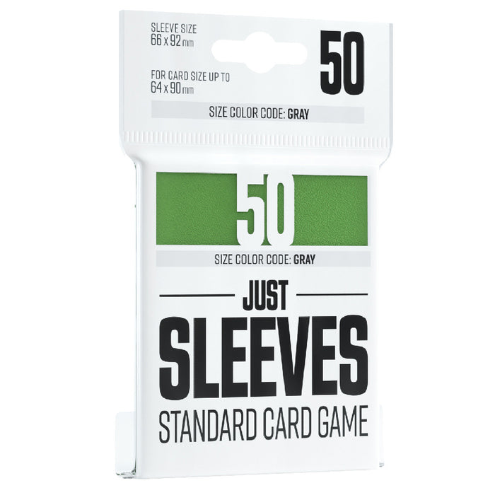 Gamegenic: Just Sleeves 50ct Green Sleeves (66x92mm)