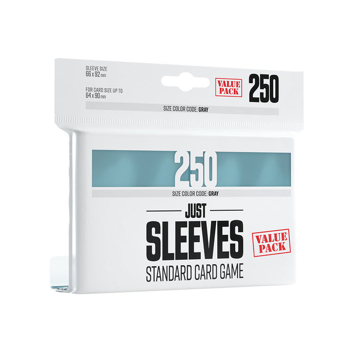 Gamegenic: Just Sleeves Value Pack Clear 250pk