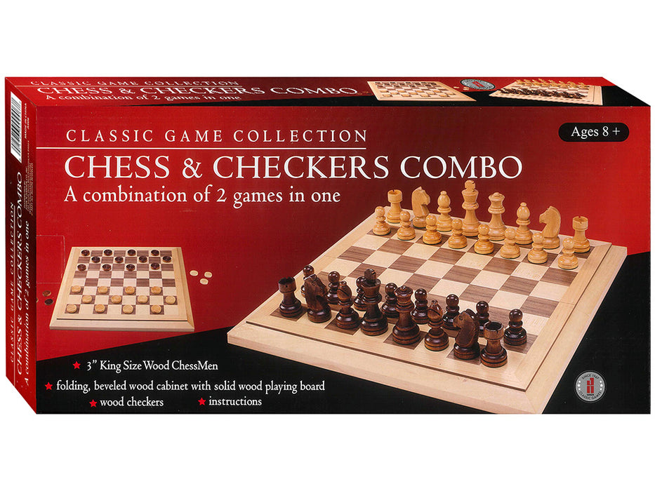 Classic Game Collection: Chess & Checkers Combo