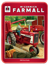 Masterpieces: Farmall Feeding Time Tin Box 1000pc