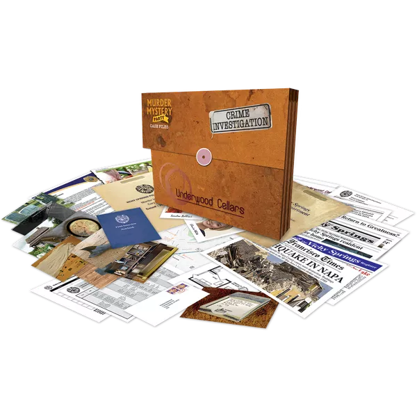 Murder Mystery Party Case Files: Underwood Cellars