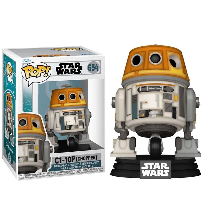 Funko: Star Wars - C1-10P (Chopper) 654 Pop!