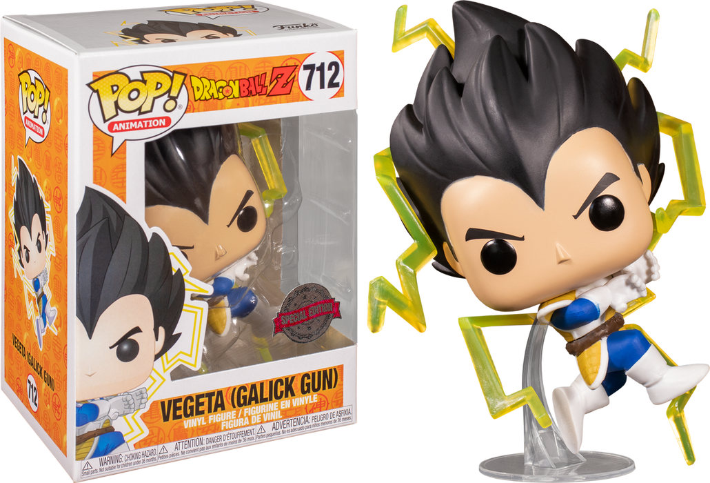 Funko: Dragon Ball Z - Vegeta (Galick Gun) 712 Pop!