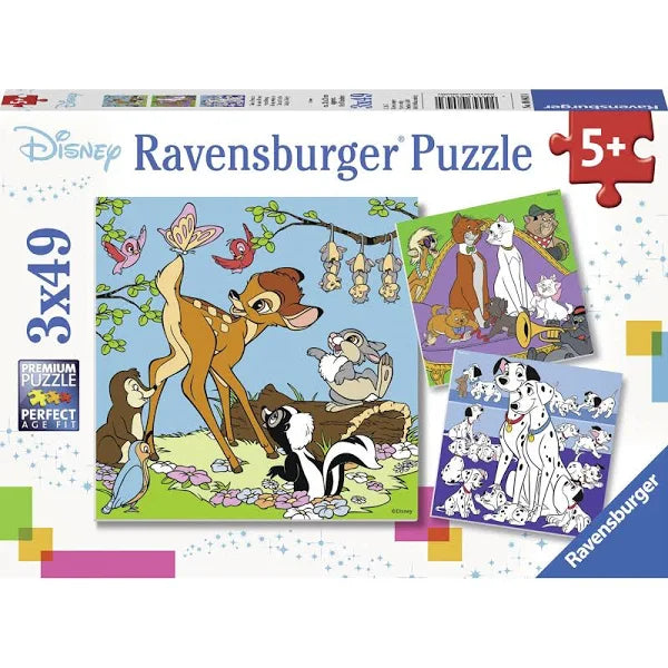 Ravensburger: Disney Disney Friends 3x49pc