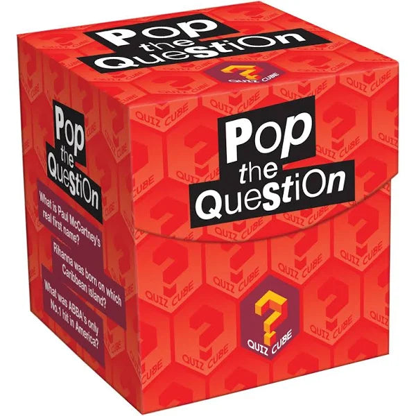 Pop the Question Quiz Cube