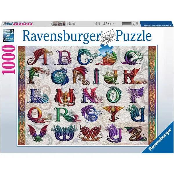 Ravensburger: Dragon Alphabet 1000pc