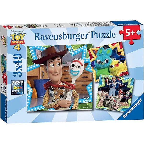 Ravensburger: Toy Story In It Together 3x49pc