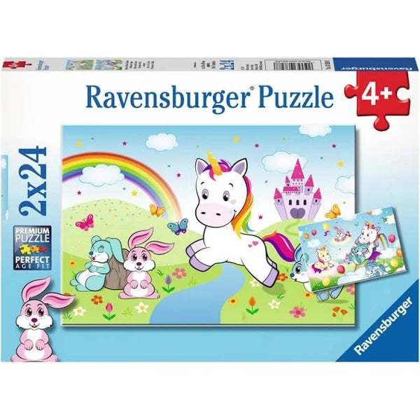 Ravensburger: Fairytale Unicorn 2x24pc