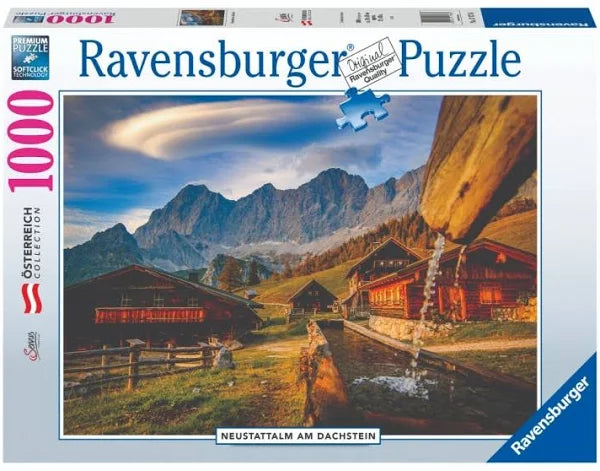 Ravensburger: Neustattaim Dachstein Mountain 1000pc