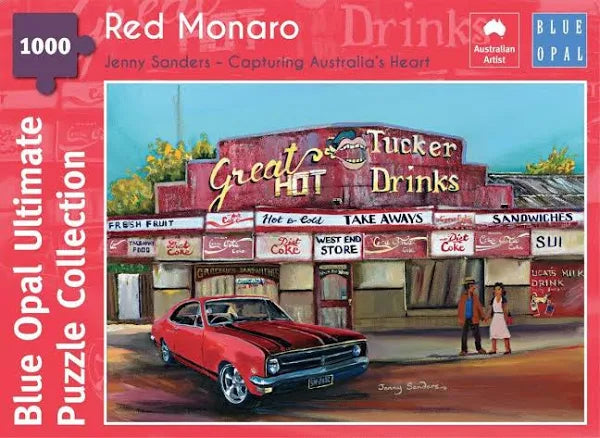 Blue Opal: Red Monaro 1000pc